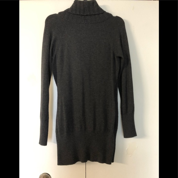 Cache sweater Tunic size L Wrap Lace Up Side Acrylic Nylon Wool - Picture 12 of 15